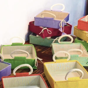 Collapsible Jute Baskets