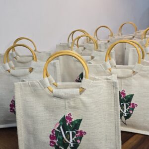 Jute gift bags