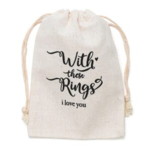 Canvas Drawstring pouches